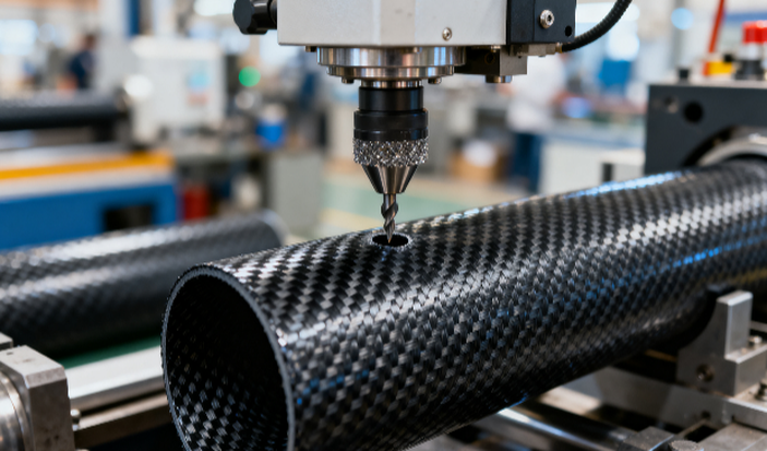 how to drill holes in carbon fiber tubes? how to drill holes in carbon fiber tubes?